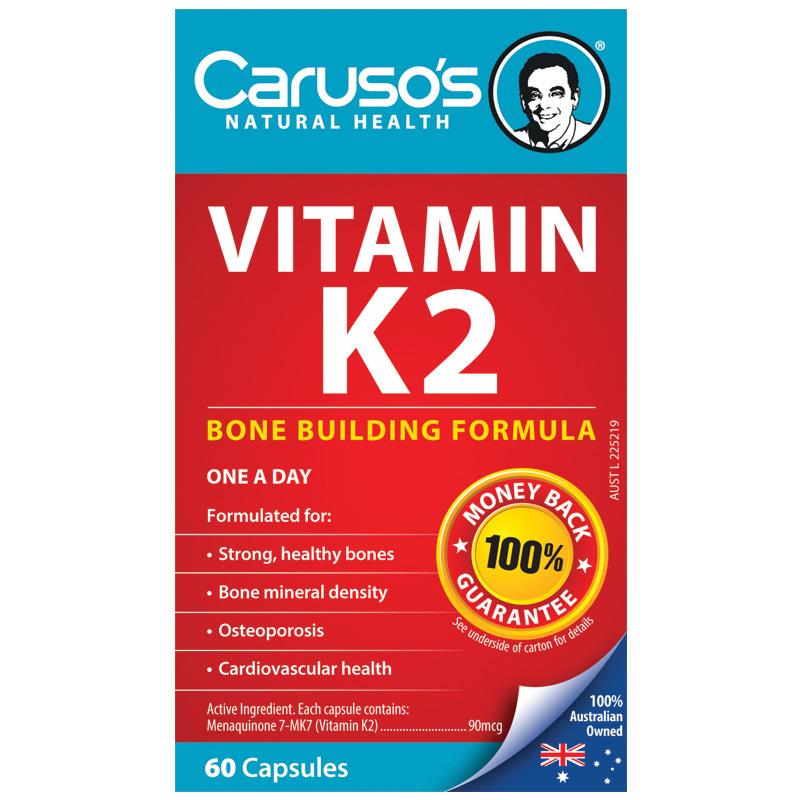 K2 Caruso Natural Health Vitamin K2